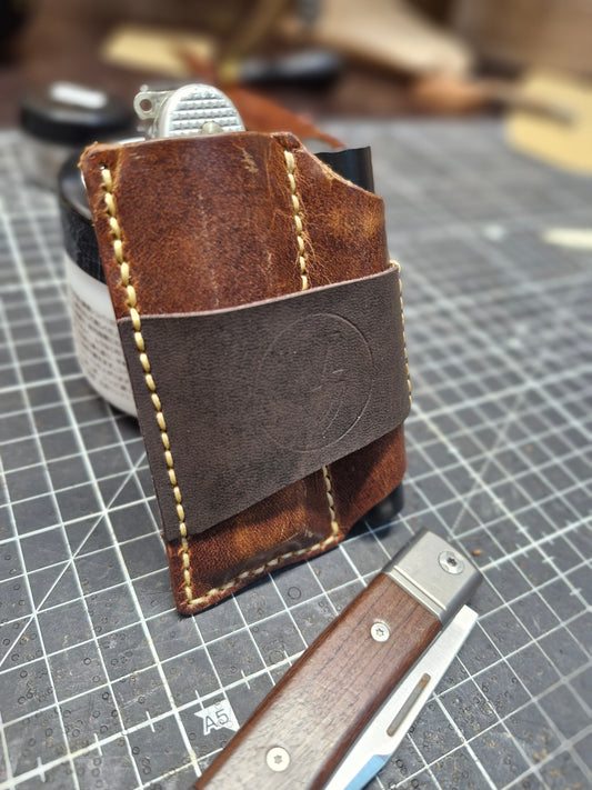 EDC-Pouch mes tot 10 cm/zaklamp 15mm diameter.